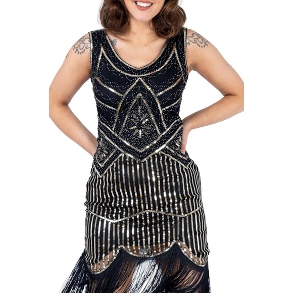 Dresses & Skirts - ❤️ Vintage Inspired Gatsby Sequined Flapper Dress